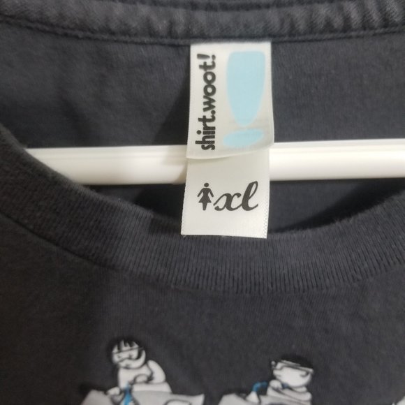 Gray chemistry Woot! women's t-shirt - Picture 3 of 4